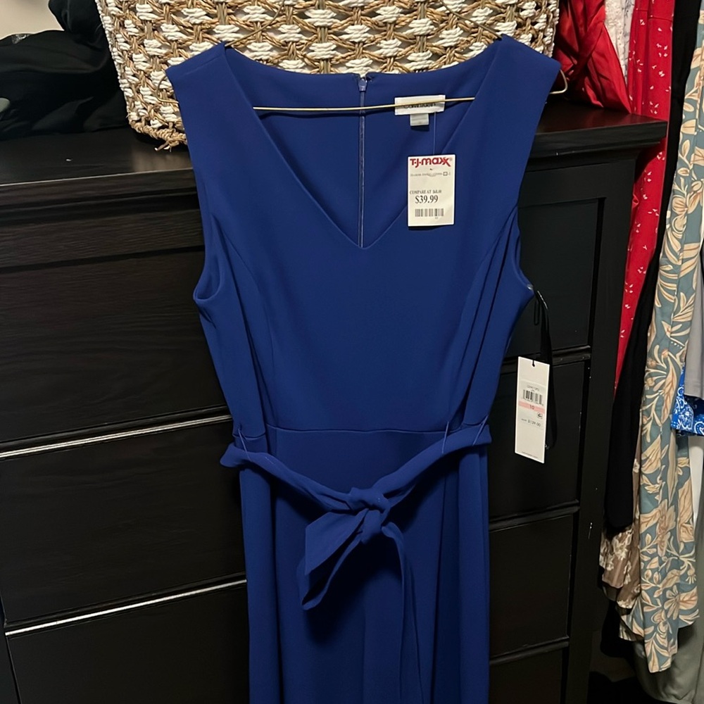 Blue Calvin Klein Pantsuit Size 10